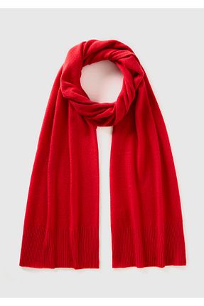 شال گردن قرمز زنانه پارچه United Colors of Benetton - کد 861849483