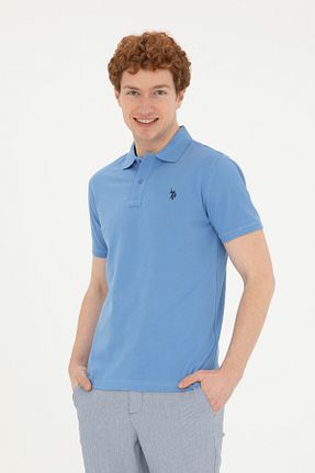 پولوشرت آبی مردانه پارچه ای U.S. Polo Assn. - کد 833231637