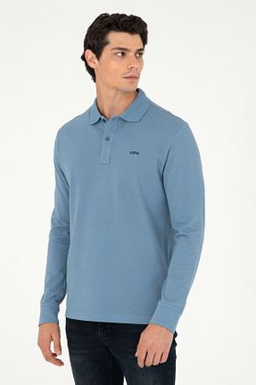 سوئیشرت آبی مردانه ساده U.S. Polo Assn. - کد 857275503