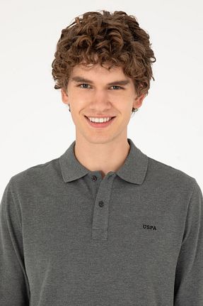 سوئیشرت طوسی مردانه ساده U.S. Polo Assn. - کد 855217930
