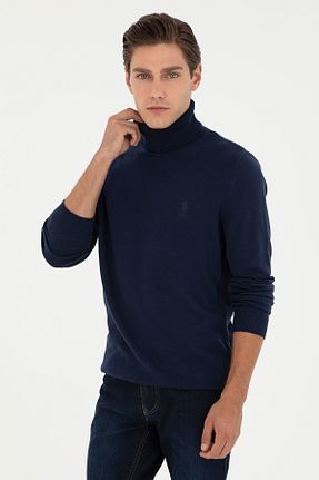 پلیور سرمه ای مردانه ساده U.S. Polo Assn. - کد 847360514