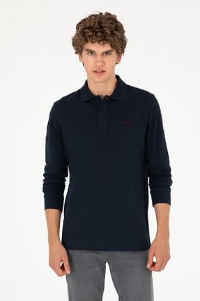 سوئیشرت سرمه ای مردانه ساده U.S. Polo Assn. - کد 855217804