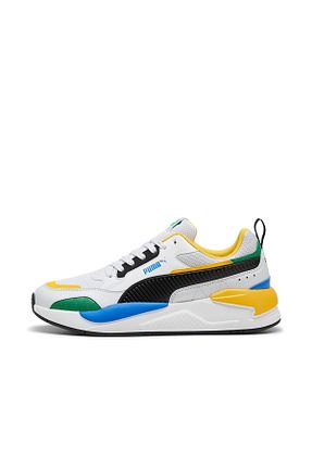 کفش اسنیکر سفید زنانه بند دار Puma - کد 846023979
