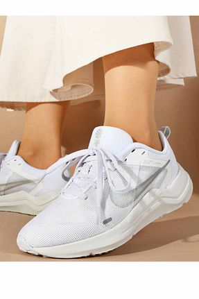 کفش اسنیکر سفید زنانه بند دار Nike - کد 861883861