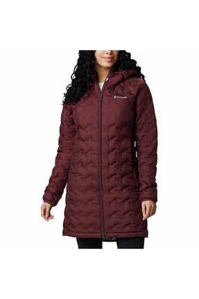 کاپشن زرشکی زنانه رگولار Columbia - کد 66045064