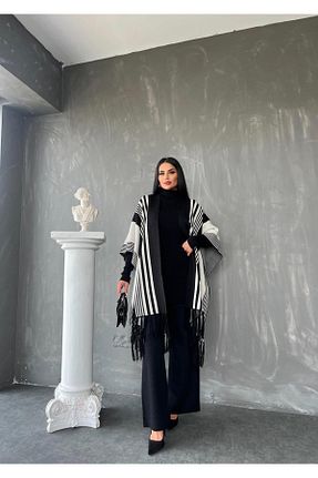 ست بالاتنه و پائین تنه مشکی زنانه بافتنی MAY MARA - کد 861910742