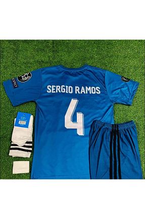 لباس فرم ورزشی آبی بچه گانه فوتبال AJAX STAR - کد 861910196