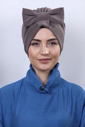 کلاه شنای حجاب قهوه ای زنانه Belifanti Collection - کد 79536680