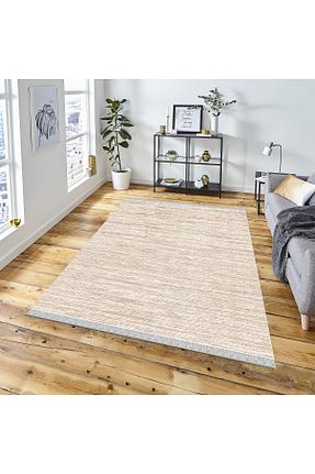 فرش بژ زیره ضد لغزش DECOSER HALI - کد 305138705