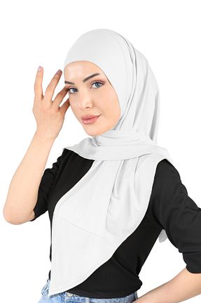 روسری سفید Ecardin - کد 861951144