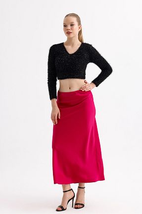 دامن حجاب قرمز زنانه کمر کش دار Sense - کد 861949189