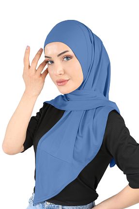 روسری آبی Ecardin - کد 861951525