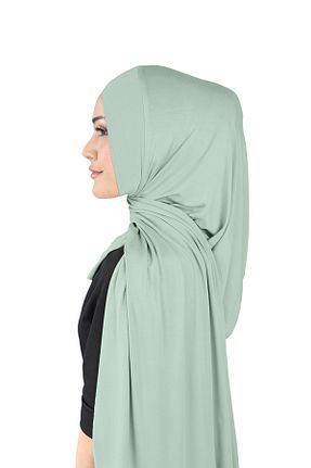 روسری سبز پلی استر Ecardin - کد 861950937