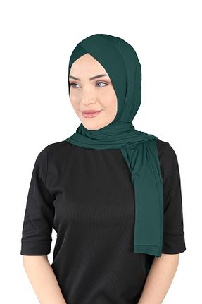روسری سبز پلی استر Ecardin - کد 861951001