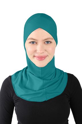 کلاه شنای حجاب آبی زنانه Ecardin - کد 861951173
