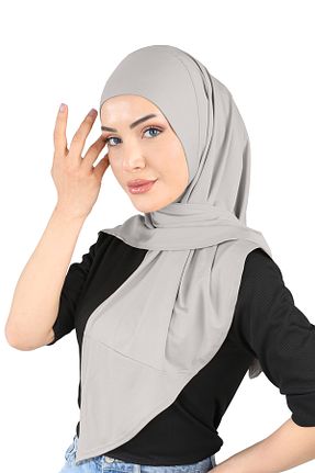 روسری طوسی Ecardin - کد 861951056