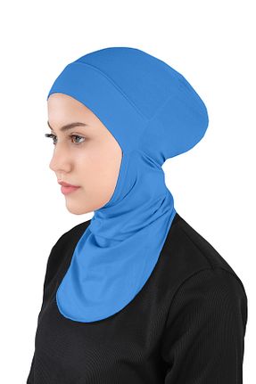 کلاه شنای حجاب سرمه ای زنانه Ecardin - کد 861951116