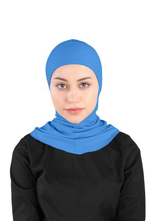 کلاه شنای حجاب سرمه ای زنانه Ecardin - کد 861951146