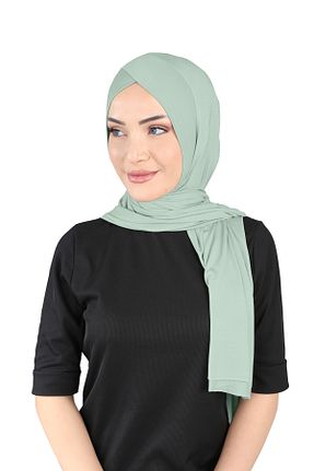 روسری سبز پلی استر Ecardin - کد 861950937