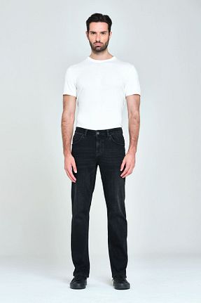 شلوار جین مشکی مردانه رگولار Pantamo Jeans - کد 861962336