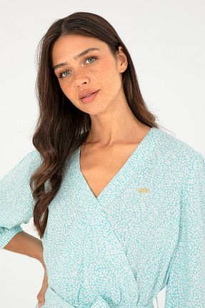 لباس سبز زنانه بافتنی U.S. Polo Assn. - کد 846421477