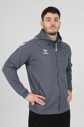 سوئیشرت اسپرت طوسی زنانه رگولار hummel - کد 861968613
