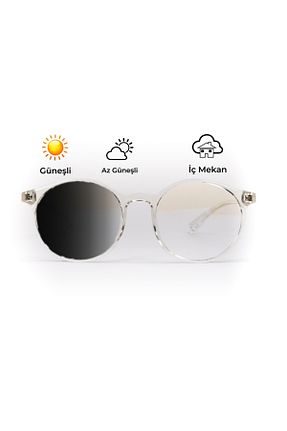 عینک آفتابی سفید زنانه UV400 Focus On Eyewear - کد 118170613