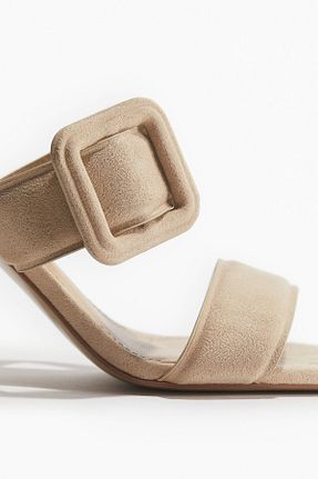کفش پاشنه بلند کلاسیک بژ زنانه پاشنه بلند (10 سانتی متر و بالاتر) H&M - کد 861969543