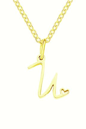 گردنبند نقره طلائی زنانه 925 عیار Azuris Silver - کد 856474382