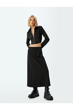 دامن صورتی زنانه مخلوط پلی استر Koton - کد 854387652