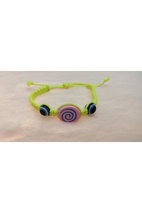 دستبند جواهر نارنجی زنانه منجق Hd Marketim - کد 86156133