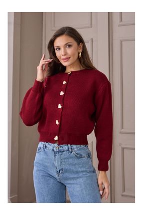 رویه زرشکی زنانه رگولار Elif Özbey Butik - کد 862009151