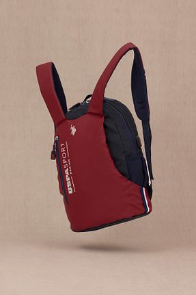 کیف مدرسه زرشکی بچه گانه 0-15 L U.S. Polo Assn. - کد 834667088