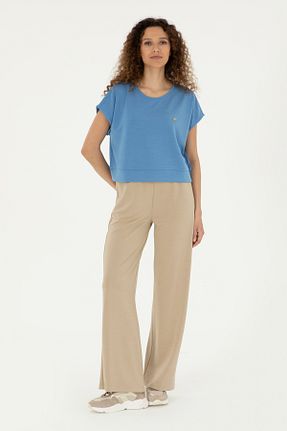 شلوار کرمگن خاکی زنانه Comfort U.S. Polo Assn. - کد 834574175