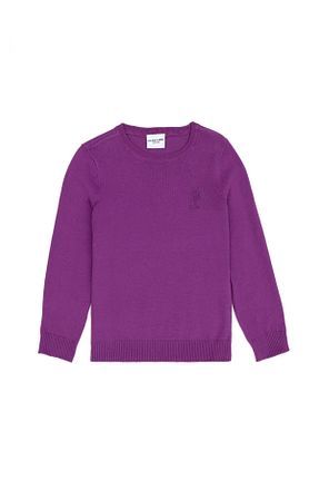 پلیور بنفش بچه گانه ساده U.S. Polo Assn. - کد 849746895