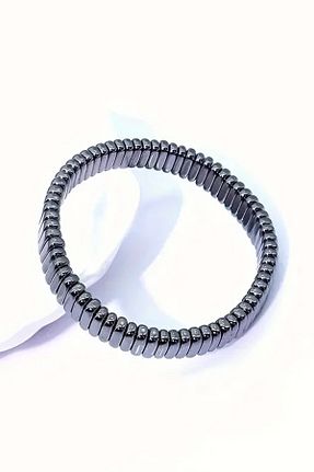 دستبند جواهر طوسی زنانه سنگ طبیعی NehirTaş - کد 862026617