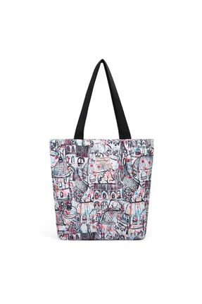 کیف دوشی طوسی زنانه پلی استر Smart Bags - کد 807008314