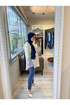 پیراهن آبی زنانه Relaxed Invee - کد 834724074