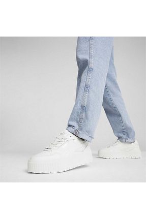 کفش فیتنس سفید زنانه چرم مصنوعی Puma - کد 861506969