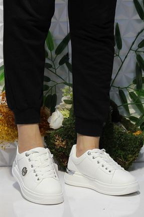 کفش اسنیکر سفید زنانه بند دار U.S. Polo Assn. - کد 862049960