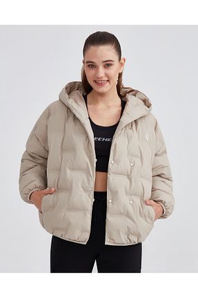 کاپشن زرشکی زنانه رگولار Skechers - کد 778801414