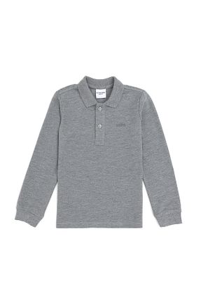 سوئیشرت طوسی بچه گانه ساده U.S. Polo Assn. - کد 852387342