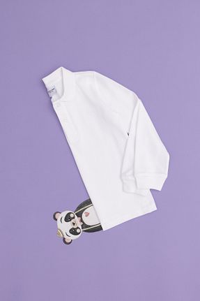 سوئیشرت سفید بچه گانه ساده U.S. Polo Assn. - کد 847055375