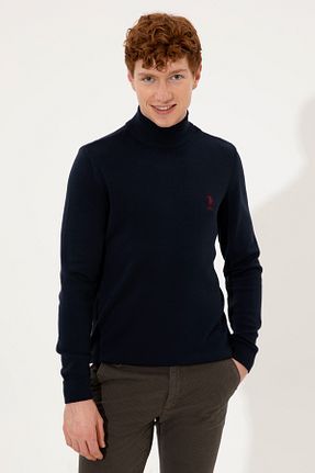 پلیور سرمه ای مردانه ساده U.S. Polo Assn. - کد 871192189