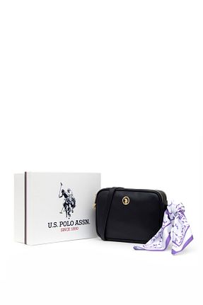 کیف دوشی سرمه ای زنانه پارچه ای U.S. Polo Assn. - کد 832986104