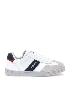 کفش اسنیکر سفید زنانه بند دار U.S. Polo Assn. - کد 851638284