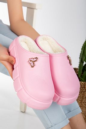 دمپائی خانگی صورتی زنانه پلی اورتان PLN SHOES - کد 859869788