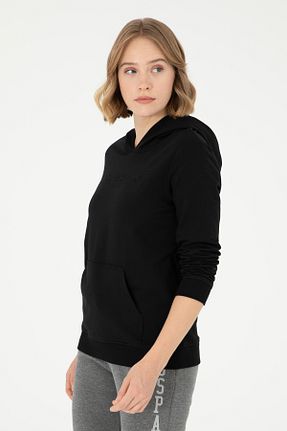 سوئیشرت مشکی زنانه ساده U.S. Polo Assn. - کد 854049652