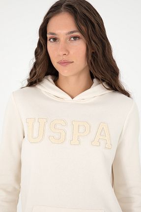 سوئیشرت بژ زنانه ساده U.S. Polo Assn. - کد 859370428