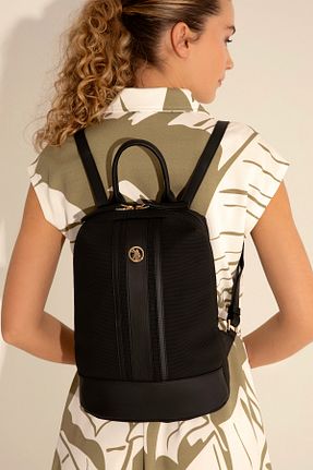 کوله پشتی مشکی زنانه سایز متوسط U.S. Polo Assn. - کد 833121103